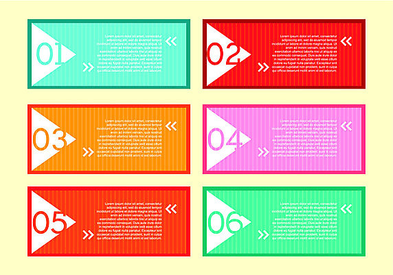 EPS 해외이미지 디자인 일러스트 비즈니스 사람없음 숫자 사각형 인포그래픽 정보 단계 순서 목차 해외202004 해외일러스트 도형 문자 파일형식 벡터 이미지허브