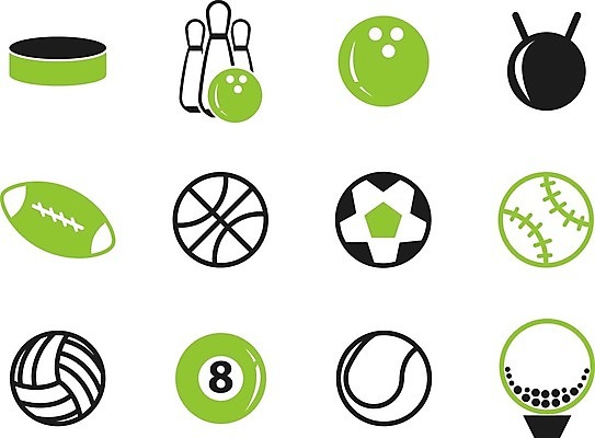 EPS 해외이미지 디자인 실루엣 스포츠 일러스트 공 놀이 농구 그래픽 세트 검은색 럭비 축구 웹 미국 야구 정보 테니스 흰색 공구 원형 수집 심볼 사인 해외202004 해외일러스트 도형 컬러 북아메리카 인터넷 촬영기법 구기 도구 파일형식 벡터 이미지허브