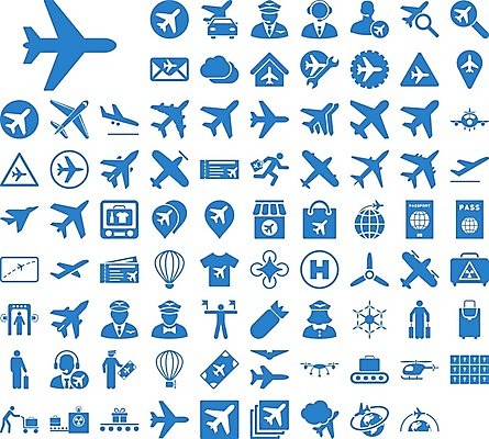 EPS 해외이미지 클립아트 일러스트 비행기 공항 도착 항공 출발 제트기 고립 상형문자 착륙 폭격기 해외202004 해외일러스트 문자 무기 컨셉 항공교통 교통시설 대중교통 파일형식 벡터 이미지허브
