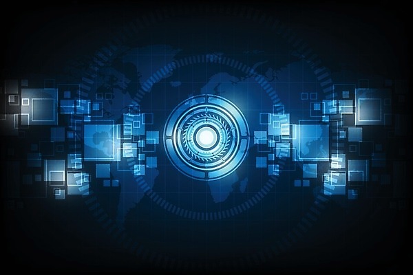 EPS 해외이미지 디자인 일러스트 추상 사람없음 그래픽 파란색 디지털 해외202004 해외일러스트 컬러 무늬 파일형식 벡터 이미지허브