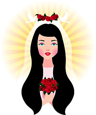 EPS 해외이미지 응시 행복 얼굴 꽃다발 결혼 일러스트 사랑 장미 화환 화장품 흰색 신선 비둘기 신성 베일 통일 해외202004 해외일러스트 시선 꽃 감정 컬러 조류 이벤트 신체부위 뷰티 파일형식 벡터 이미지허브