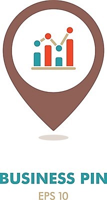 EPS 해외이미지 일러스트 비즈니스 사람없음 갈색 인포그래픽 정보 막대그래프 위치 꺾은선그래프 GPS 해외202004 해외일러스트 컬러 그래프 파일형식 벡터 이미지허브