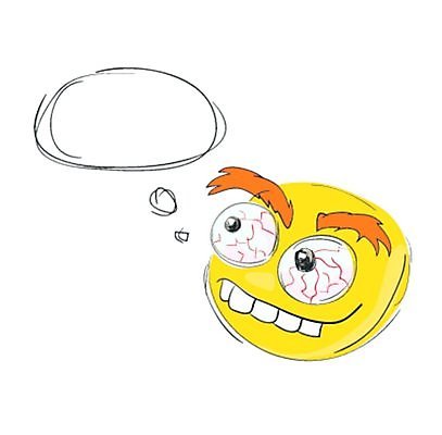 EPS 해외이미지 디자인 컨셉 일러스트 추상 스트레스 노란색 광대 흰색 좌절 만화 스케치 눈썹 고립 불면증 해외202004 해외일러스트 감정 얼굴 컬러 무늬 미술 질병 파일형식 벡터 이미지허브