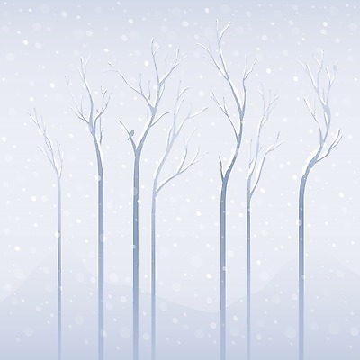 EPS 해외이미지 나무 백그라운드 크리스마스 겨울 일러스트 바람 건조 파란색 얼음 힘 추위 안개 눈송이 무거움 해외202004 해외일러스트 자연요소 식물 계절 기념일 컬러 날씨 눈_날씨 무게 파일형식 벡터 이미지허브