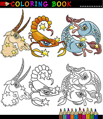 EPS 해외이미지 클립아트 동물 캐릭터 별 일러스트 동화 염소 어류 그래픽 장식 책 검은색 흰색 신비 만화 전갈 그림 윤곽 페이지 점성술 공상 마법 염소자리 전갈자리 물고기자리 색칠공부 해외202004 해외일러스트 일러캐릭터 자연요소 컬러 컨셉 절지류 포유류 학습 수중동물 별자리 색칠 파일형식 벡터 이미지허브