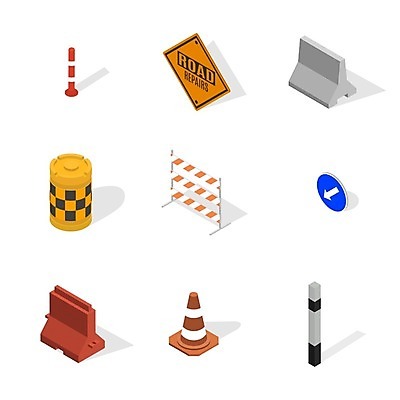 EPS 해외이미지 클립아트 디자인 도로 무늬 오렌지 일러스트 통 경고 서기 안전 물 울타리 세트 3D 쌓기 블록 기둥 고속도로 플랫 수리 보호 위험 플라스틱 장애물 아래 사인 신호 보안 봉 원뿔 말뚝 고립 그만 복원 주목 콘크리트 해외202004 해외일러스트 자연요소 도형 건축 길 컨셉 과일 교통시설 모션 재질 담장 방향 디지털합성 위치 파일형식 벡터 교통 시설 이미지허브
