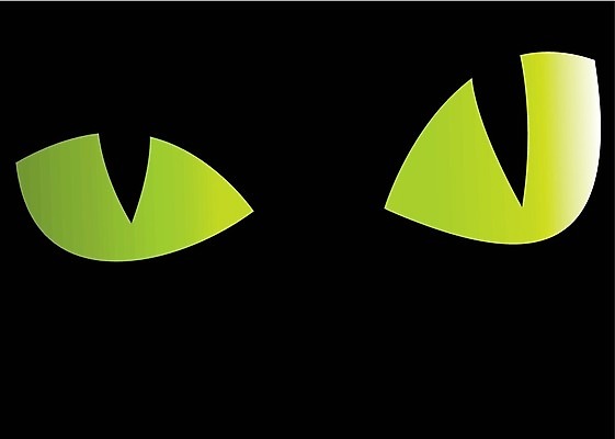 EPS 해외이미지 동물 일러스트 포유류 벽지 추상 생물 초록색 검은색 고양이 어둠 할로윈 결심 신비 무서움 해외202004 해외일러스트 감정 컬러 컨셉 무늬 반려동물 파일형식 벡터 이미지허브