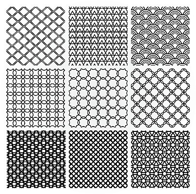 EPS 해외이미지 디자인 종이 선 파도 백그라운드 패턴 일러스트 벽지 표면 추상 세포 그래픽 장식 유행 사각형 검은색 줄무늬 원형 그물 삼각형 인쇄 엉덩이 수집 타일 질감 눈금 피라미드 심플 육각형 망사 다각형 스크랩북 아랍어 포장소품 폴리곤 스타일 해외202004 해외일러스트 도형 건축물 바다 컬러 무늬 포장 신체부위 직물 오브젝트 랜드마크 포장재료 파일형식 벡터 이미지허브