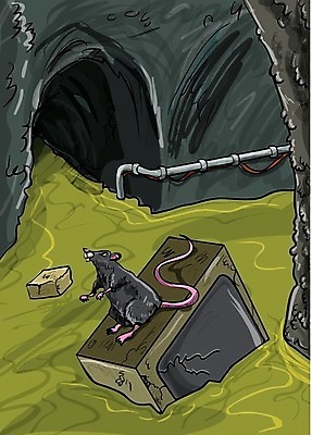 EPS 해외이미지 산업 백그라운드 일러스트 텔레비전 죽음 구멍 복도 터널 동굴 쓰레기 쥐 방향 버리기 통로 지하 종료 그런지 깊이 옛날 콘크리트 폐수 하수 해외202004 해외일러스트 길 모션 물 전자제품 환경오염 설치류 파일형식 벡터 이미지허브