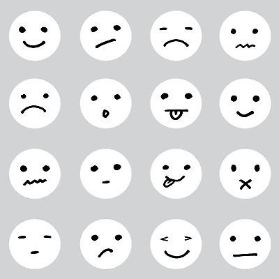 EPS 해외이미지 캐릭터 감정 일러스트 표정 사람없음 세트 원형 낙서 만화 이모티콘 해외202004 해외일러스트 일러캐릭터 도형 파일형식 벡터 이미지허브