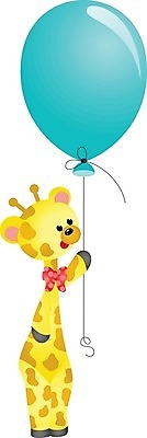 EPS 해외이미지 클립아트 동물 행복 일러스트 포유류 자연 미소 그래픽 장난감 생일 만화 기린 풍선 고립 스크랩북 해외202004 해외일러스트 기념일 감정 표정 생태계 파일형식 벡터 이미지허브