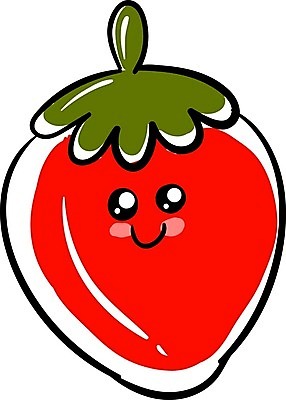 EPS 해외이미지 캐릭터 손 열매 얼굴 선 음식 조각 과일 일러스트 딸기 건강 미술 빨간색 검은색 낙서 만화 그림 코믹 고립 바보 해외202004 해외일러스트 일러캐릭터 식물 컬러 문화예술 신체부위 파일형식 벡터 이미지허브