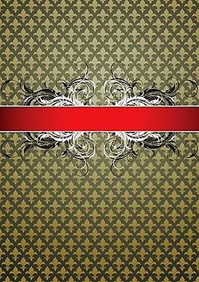 EPS 해외이미지 모양 디자인 배너 컨셉 꽃무늬 곡선 일러스트 추상 프레임 미술 장식 유행 화려 모서리 복고 스타일 해외202004 해외일러스트 꽃 선 무늬 문화예술 파일형식 벡터 이미지허브