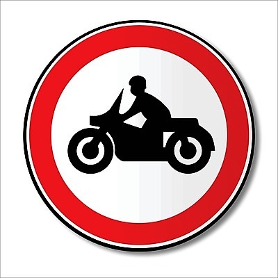 EPS 해외이미지 일러스트 빨간색 오토바이 원형 도로표지판 경고문 해외202004 해외일러스트 도형 도로 컬러 경고 바이크 표지판 파일형식 벡터 이미지허브