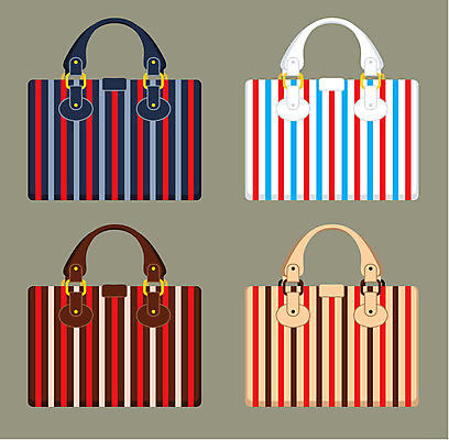 EPS 해외이미지 디자인 가방 일러스트 장신구 쇼핑 갈색 유행 화려 고급 우아함 핸들 가죽 수집 오브젝트 스트랩 스타일 해외202004 해외일러스트 잡화 컬러 컨셉 파일형식 벡터 이미지허브