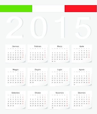 EPS 해외이미지 템플릿 디자인 계절 종이 백그라운드 일러스트 비즈니스 그림자 이벤트 그래픽 빨간색 초록색 사무실 숫자 다이어리 이탈리아 회색 달력 흰색 깃발 시간 신용카드 일주일 날짜 모서리 연도 심플 각도 페이지 2015년 월 기본 엘리먼트 해외202004 해외일러스트 문자 유럽 컬러 금융 사무용품 파일형식 벡터 이미지허브