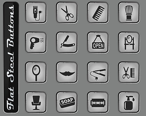 EPS 해외이미지 의자 일러스트 사람없음 세트 픽토그램 거울 머리빗 미용용품 칼날 어플리케이션 미용실 드라이어 미용사 이발 수집 심볼 콧수염 비누 면도 면도기 면도칼 이발소 이발사 인터페이스 철강 해외202004 해외일러스트 직업 가구 모션 수염 위생용품 뷰티샵 오브젝트 파일형식 벡터 이미지허브