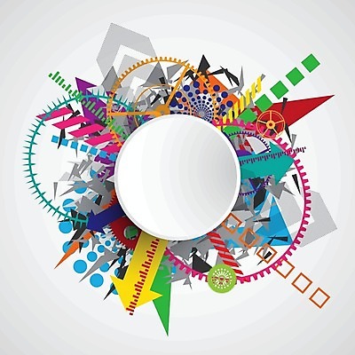 EPS 해외이미지 디자인 일러스트 추상 사람없음 그래픽 컬러풀 디지털 원형 복잡 해외202004 해외일러스트 도형 컬러 컨셉 무늬 파일형식 벡터 이미지허브