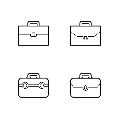EPS 해외이미지 클립아트 디자인 여행 컨셉 돈 가방 일러스트 비즈니스 학교 손잡이 정장 금융 상자 여행가방 검은색 짐 흰색 심볼 오브젝트 사인 문서 잠금 심플 팩 고립 수하물 외교관 포트폴리오 해외202004 해외일러스트 직업 잡화 옷 교육 컬러 경제 화장품 재산 보안 파일형식 벡터 이미지허브
