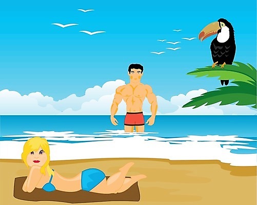 EPS 해외이미지 식물 구름 수영복 모래 바다 일러스트 자연 조류 휴식 수영장 손바닥 사람 풍경 물 여름 뜨거움 휴양지 동물상 해외202004 해외일러스트 자연요소 동물 손 옷 계절 컨셉 조형물 장소 생태계 파일형식 벡터 이미지허브