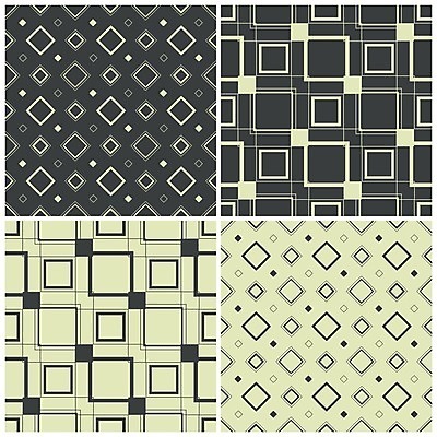 EPS 해외이미지 모양 디자인 백그라운드 패턴 일러스트 벽지 추상 장식 세트 웹 수확 우아함 수집 타일 질감 복고 정사각형 해외202004 해외일러스트 도형 컨셉 무늬 농업 인터넷 파일형식 벡터 이미지허브