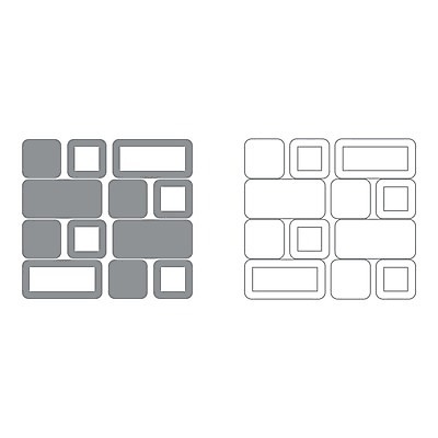 EPS 해외이미지 벽 일러스트 건축양식 벽돌 바닥 아파트 주택 내부 장식 가로 주방 회색 욕실 도자기 전철 타일 질감 모자이크 토기 스타일 해외202004 해외일러스트 건축 육상교통 컬러 대중교통 건물 용기_그릇 파일형식 벡터 이미지허브