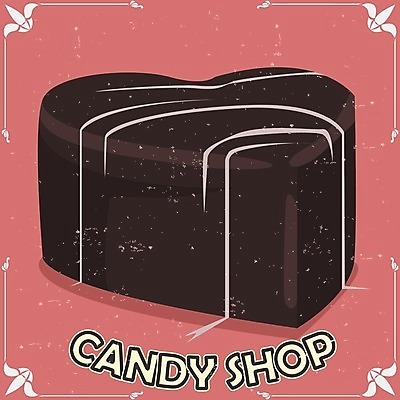 EPS 해외이미지 모양 배너 음식 일러스트 간판 그림자 상점 초콜릿 하트 달콤 맛 복고 그런지 스터핑 프로스팅 해외202004 해외일러스트 컨셉 디저트 제빵 파일형식 벡터 이미지허브