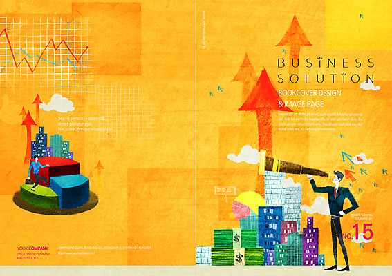 PSD 템플릿 편집 표지디자인 북디자인 남자 화살표 북커버 비즈니스 그래프 사람 빌딩 성인 두명 망원경 도시 비즈니스맨 잡지 남자만 성인남자만 성인만 표지샘플 이미지템플릿 건물 간행물 직장인 파일형식