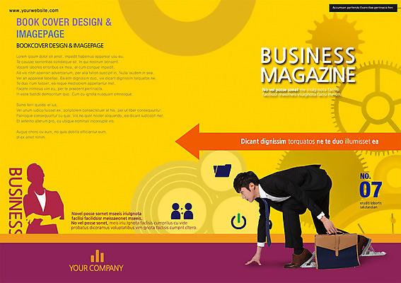 PSD 템플릿 편집 표지디자인 북디자인 여자 남자 실루엣 포즈 북커버 비즈니스 사람 정장 성인 두명 달리기 비즈니스맨 잡지 준비 톱니바퀴 성인만 표지샘플 이미지템플릿 옷 모션 촬영기법 간행물 직장인 파일형식
