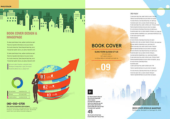 PSD 템플릿 편집 표지디자인 북디자인 여자 실루엣 화살표 북커버 비즈니스 그래프 한명 사람 정장 지구본 비즈니스우먼 잡지 여자만 여자한명만 표지샘플 이미지템플릿 1 옷 촬영기법 간행물 직장인 파일형식