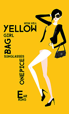 PSD 우먼라이프 여자 패션 포즈 백그라운드 가방 일러스트 한명 사람 성인 선글라스 뷰티 섹시 하이힐 여자만 여자한명만 성인여자만 성인만 국내일러스트 1 라이프스타일 잡화 안경 구두 컨셉 여성화 파일형식