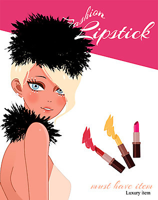 PSD 우먼라이프 여자 패션 백그라운드 일러스트 한명 사람 성인 뷰티 섹시 화장품 립스틱 여자만 여자한명만 성인여자만 성인만 국내일러스트 1 라이프스타일 컨셉 파일형식