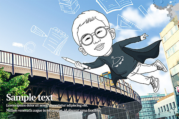 PSD 편집 편집이미지 남자 안경 어린이 포토일러 한명 사람 빌딩 책 연필 삼각자 남자만 남자한명만 어린이만 소년만 소년한명만 이미지편집 1 잡화 학용품 자 건물 필기구 파일형식