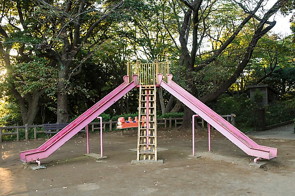 포토 JPG 주간 나무 식물 공원 사람없음 야외 미끄럼틀 놀이기구 놀이터 국내포토 자연요소 공공시설 놀이 파일형식