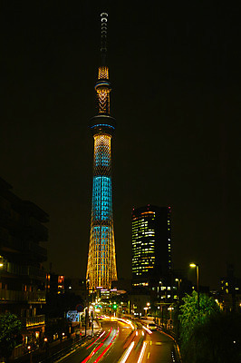 포토 JPG 해외풍경 건축물 현대건축 야경 조명 거리 빌딩 사람없음 야외 건물 빛 도시풍경 탑 일본 도시 도쿄 스카이트리 국내포토 해외 건축 아시아 풍경 야간 파일형식 풍경_경치