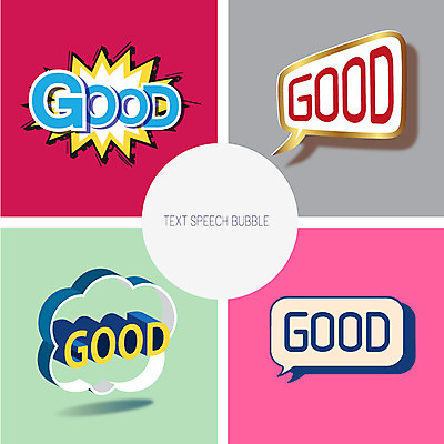 모양 백그라운드 말풍선 일러스트 텍스트 프레임 종류 사람없음 세트 알림 팝아트 굿 국내일러스트 AI파일 그림 파일형식 벡터