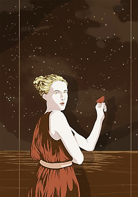 PSD 서양인 외국인 라이프스타일 여자 별 여유 백그라운드 와인잔 일러스트 창문 밤하늘 휴식 실내 한명 사람 성인 와인 창밖 여자만 여자한명만 성인여자만 성인만 국내일러스트 자연요소 1 감정 컨셉 술잔 하늘 주류 인종 내부 생활 야간 파일형식