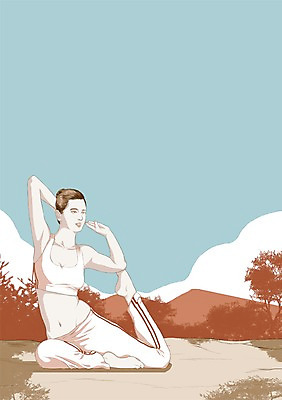 주간 전신 PSD 나무 식물 라이프스타일 여자 여유 포즈 백그라운드 일러스트 요가 산 건강 한명 사람 성인 야외 운동 힐링 여자만 여자한명만 성인여자만 성인만 국내일러스트 자연요소 1 웰빙 감정 생활 파일형식