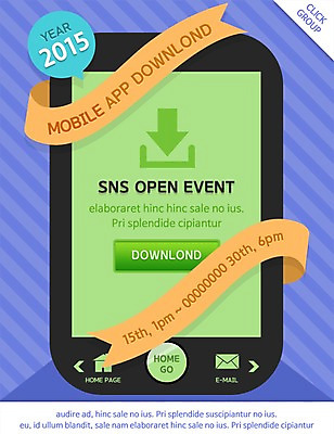 PSD 템플릿 웹템플릿 모바일 이벤트페이지 이벤트 사람없음 스마트폰 라벨 어플리케이션 다운로드 소셜네트워크 이미지템플릿 프레임 핸드폰 스마트기기 페이지 파일형식