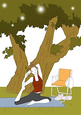 주간 PSD 나무 우먼라이프 라이프스타일 여자 포즈 운동화 다이어트 의자 일러스트 요가 건강 한명 사람 성인 야외 수건 운동 매트 여자만 여자한명만 성인여자만 성인만 국내일러스트 자연요소 식물 1 웰빙 가구 신발 생활 위생용품 파일형식