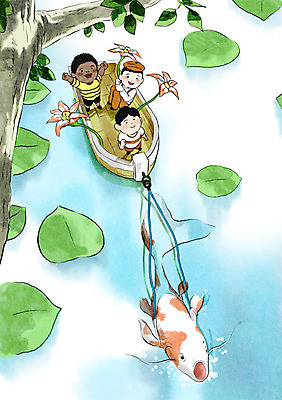 주간 PSD 나무 남자 꽃 어린이 여행 백그라운드 일러스트 수채화 항해 사람 야외 세명 물 수영 희망 도전 다문화 잉어 선박 남자만 어린이만 소년만 국내일러스트 자연요소 식물 감정 수상교통 배_교통 어류 수상스포츠 사회이슈 파일형식