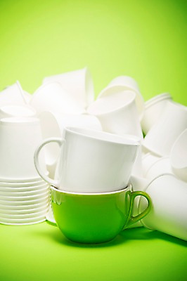 포토 JPG 스튜디오촬영 컬러 백그라운드 실내 사람없음 컵 연두색 자연보호 환경 머그컵 종이컵 오브젝트 국내포토 식기 자연 내부 초록색 보호 일회용 파일형식