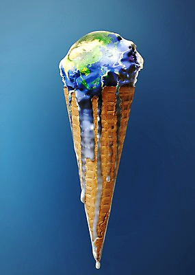 JPG 스튜디오촬영 편집 편집이미지 지구 백그라운드 아이스크림 실내 사람없음 3D 환경 환경오염 오염 편집3D 녹이기 컨셉 모션 디저트 내부 디지털합성 파일형식