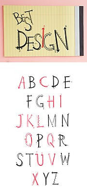 PSD 문자 알파벳 영어 일러스트 캘리그라피 대문자 타이포그라피 글자캘리그라피 사람없음 세트 공책 조합형타이포 국내일러스트 문구용품 파일형식