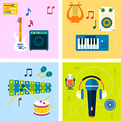 악기 음악 컬러 음표 일러스트 종류 사람없음 컬러풀 헤드셋 스피커 기타 건반 건반악기 플랫 볼륨 마이크 드럼 하프 실로폰 국내일러스트 AI파일 기호 음향기기 현악기 문화예술 타악기 헤드폰 파일형식 벡터