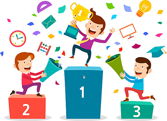 남자 시계 컬러 일러스트 비즈니스 학사모 전구 폭죽 사람 세명 컬러풀 모니터 우승 비즈니스맨 플랫 편지 트로피 순위 남자만 국내일러스트 AI파일 모자_잡화 졸업 컴퓨터 최고 직장인 상_우승 파일형식 벡터