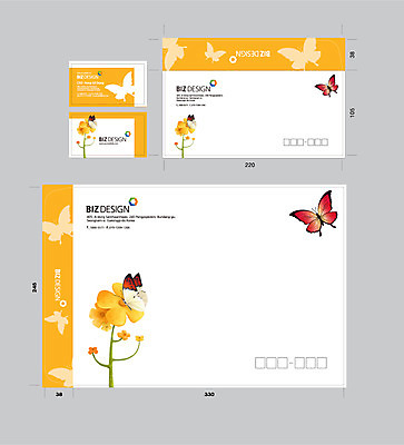 식물 템플릿 꽃 나비 자연 명함 명함템플릿 봉투 서류봉투 편지봉투 사람없음 세트 패키지 봉투템플릿 우편봉투 비즈디자인 이미지템플릿 AI파일 곤충 편지 우편물 생태계 파일형식 벡터