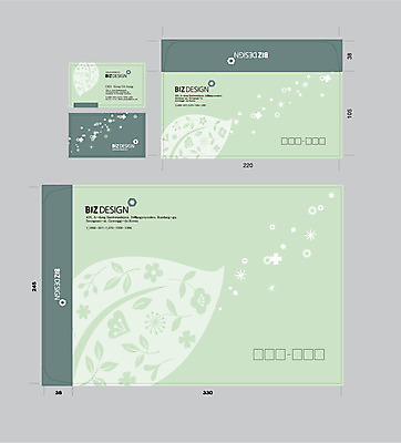 식물 템플릿 꽃잎 꽃 명함 명함템플릿 나뭇잎 봉투 서류봉투 편지봉투 사람없음 세트 패키지 봉투템플릿 우편봉투 비즈디자인 이미지템플릿 AI파일 잎 편지 우편물 파일형식 벡터