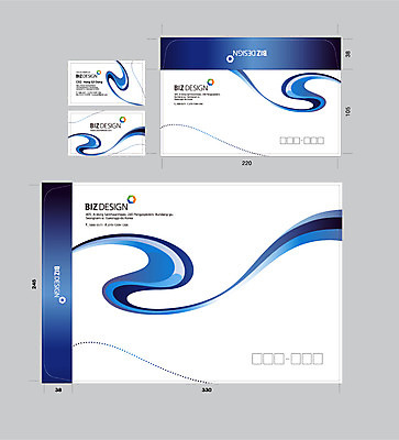 템플릿 문양 선 컬러 무늬 곡선 명함 명함템플릿 봉투 서류봉투 편지봉투 사람없음 파란색 세트 패키지 봉투템플릿 우편봉투 비즈디자인 이미지템플릿 AI파일 편지 우편물 파일형식 벡터