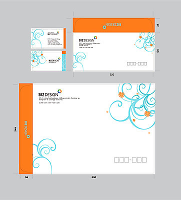 템플릿 문양 무늬 꽃무늬 곡선 명함 명함템플릿 봉투 서류봉투 편지봉투 사람없음 세트 패키지 겹침 봉투템플릿 우편봉투 비즈디자인 이미지템플릿 AI파일 꽃 선 편지 우편물 파일형식 벡터